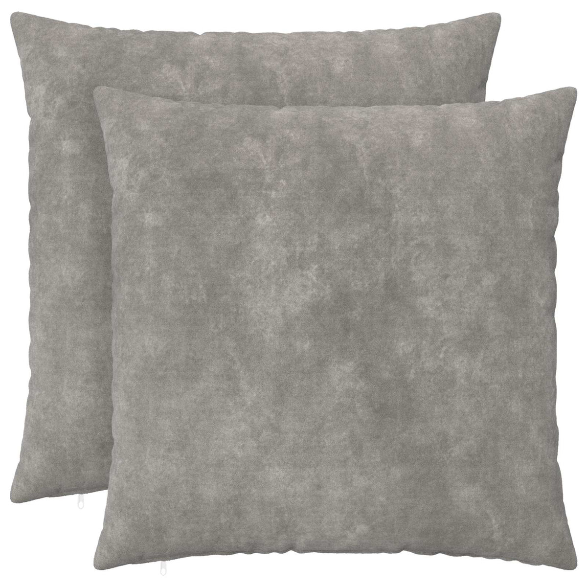 Κάλυμμα Μαξιλαριού 2 pcs HEERLEN Ανοιχτό γκρι 60 x 60 cm