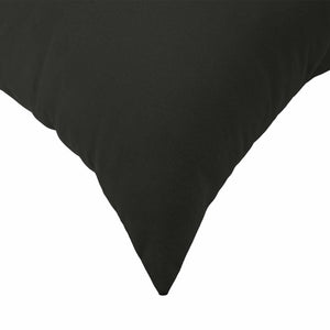 Κάλυμμα Μαξιλαριού 2 pcs HEERLEN Μαύρο 60 x 60 cm Πολυεστέρας