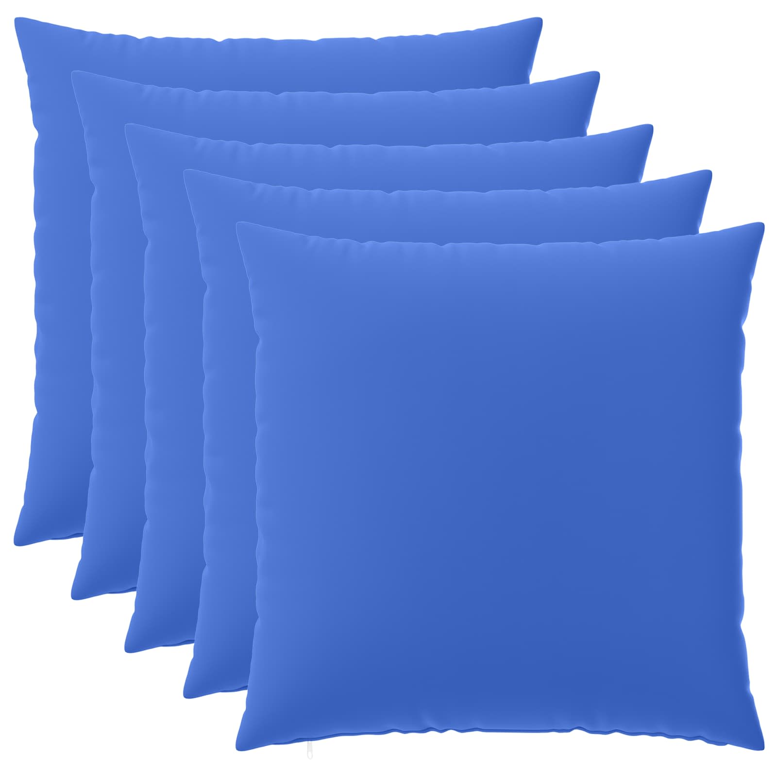 Κάλυμμα Μαξιλαριού 6 pcs HEERLEN Βασιλικό Μπλε 60 x 60 cm