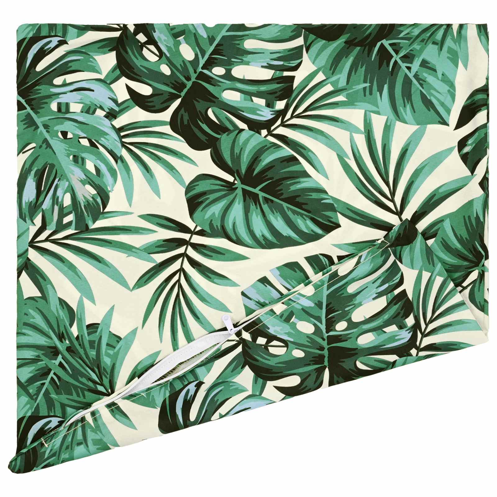 Κάλυμμα Μαξιλαριού 2 pcs HEERLEN Σχέδιο Φύλλων 60 x 60 cm
