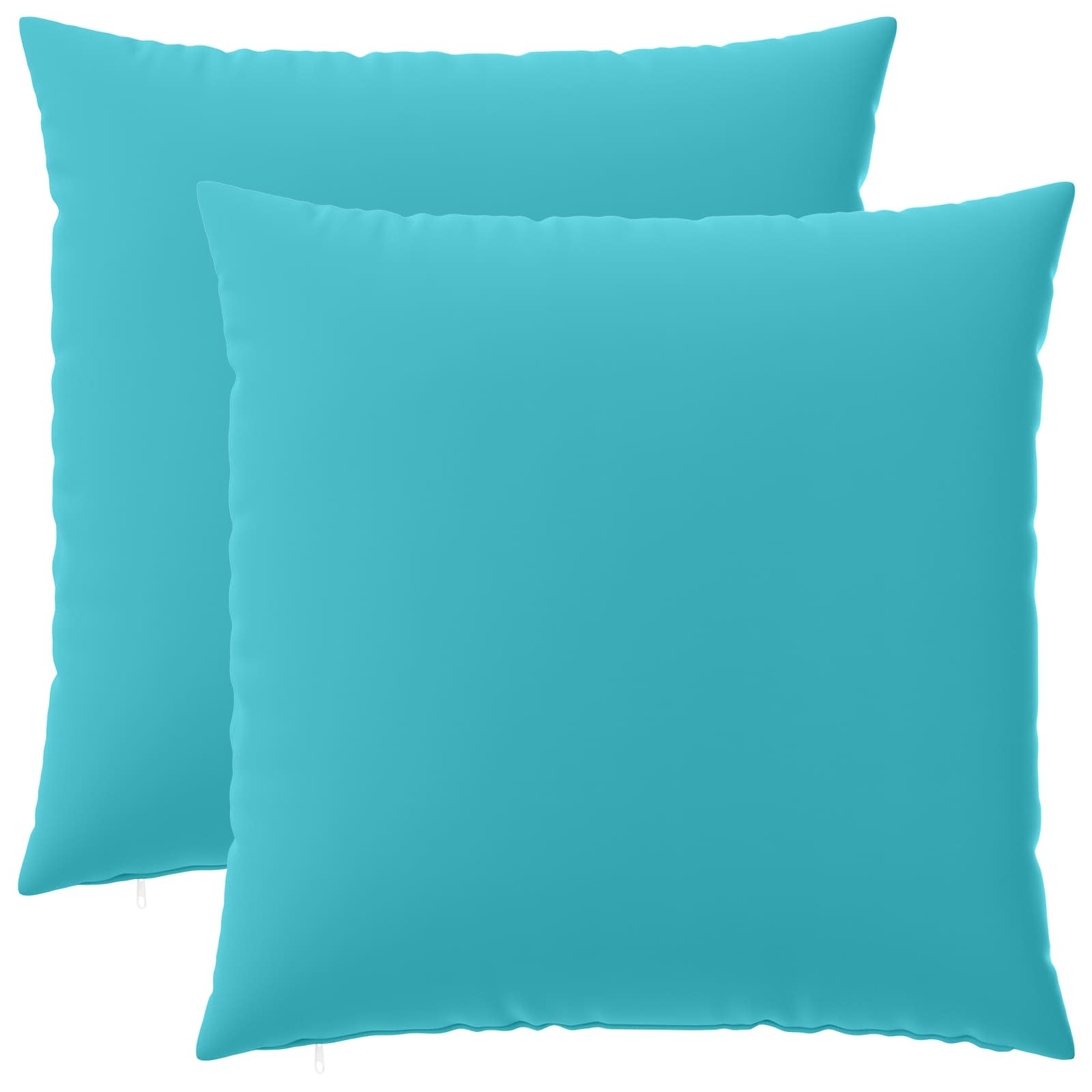 Κάλυμμα Μαξιλαριού 2 pcs HEERLEN Τιρκουάζ 60 x 60 cm