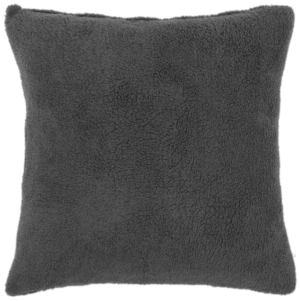 Κάλυμμα Μαξιλαριού 6 pcs HEERLEN Σκούρο Γκρι 60 x 60 cm Μπουκλέ - Pakobazaar