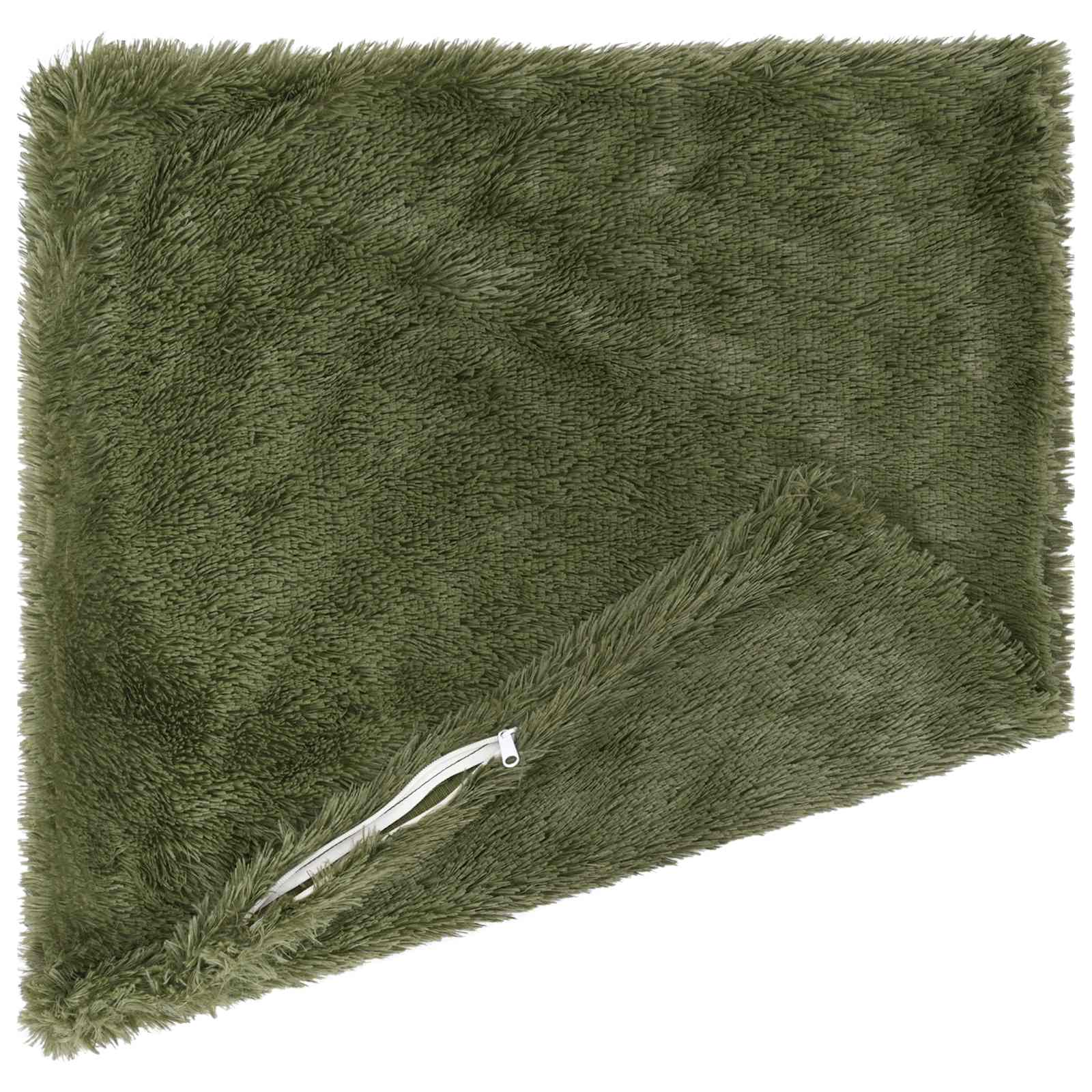 Κάλυμμα Μαξιλαριού 2 pcs HEERLEN Πράσινο 60 x 60 cm PV Φλίς - Pakobazaar