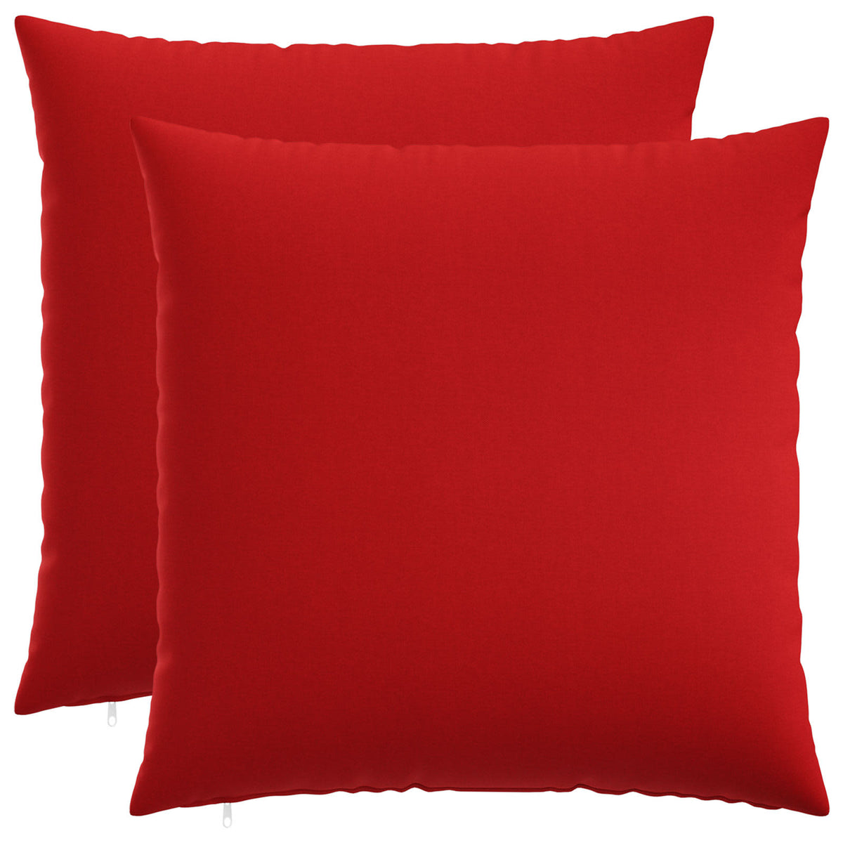 Κάλυμμα Μαξιλαριού 2 τμχ. HEERLEN Κόκκινο 65 x 65 εκ. Ύφασμα