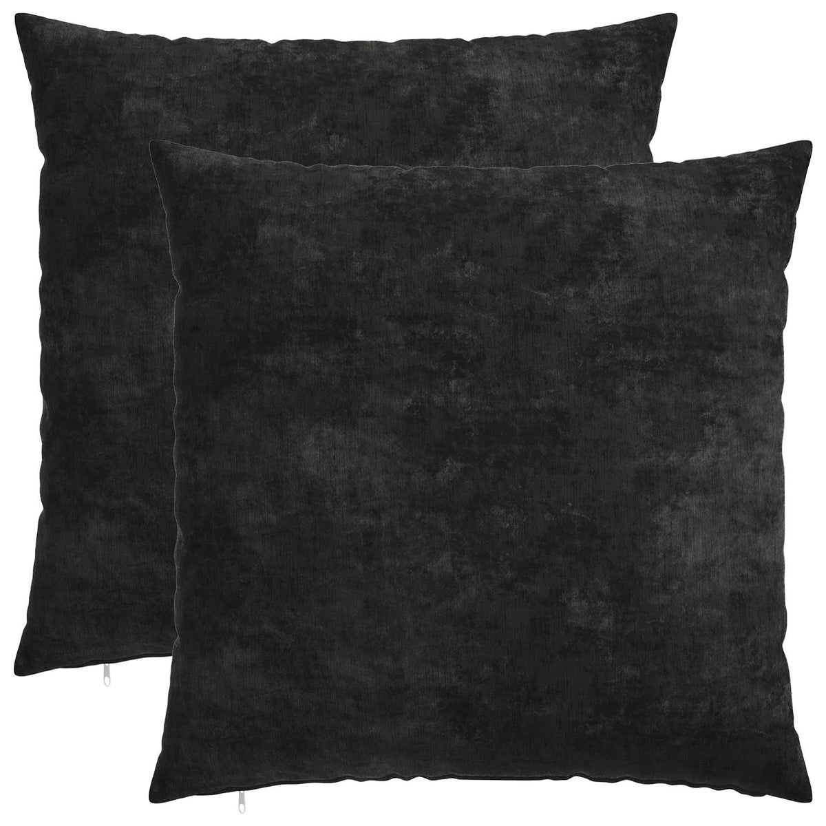Κάλυμμα Μαξιλαριού 2 τμχ. HEERLEN Ανθρακί 65 x 65 cm - Pakobazaar