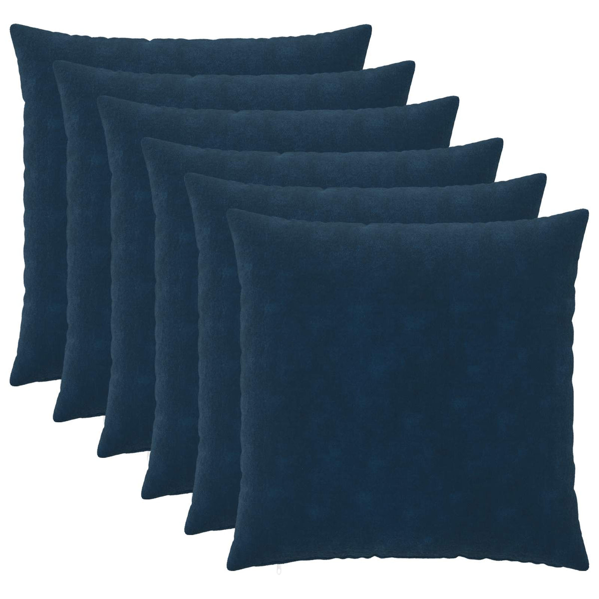 Κάλυμμα Μαξιλαριού 6 pcs HEERLEN Μπλε 65 x 65 εκ.