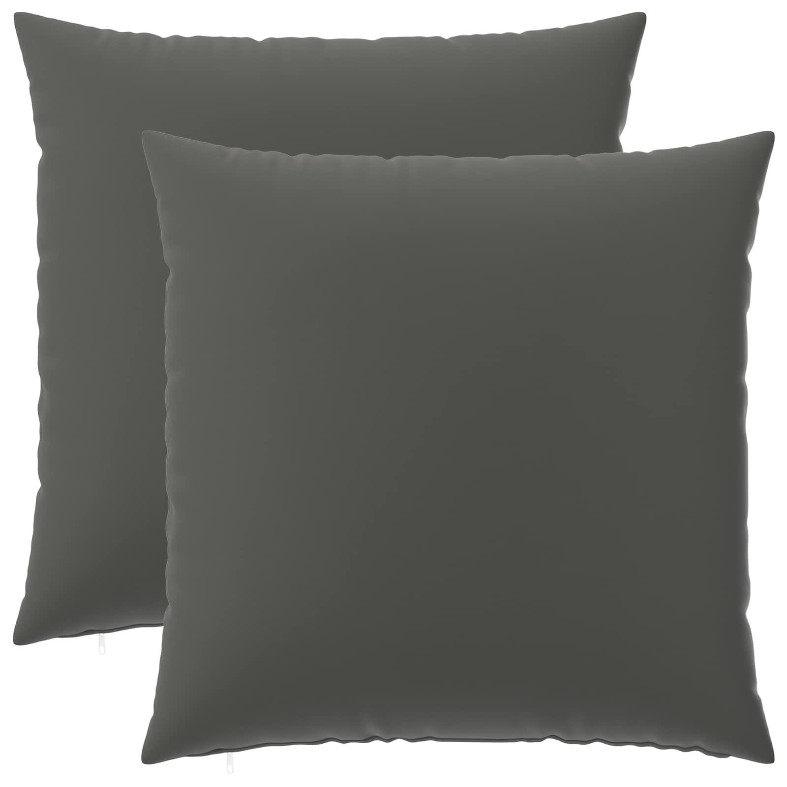 Κάλυμμα Μαξιλαριού 2 pcs HEERLEN Ανθρακί 65 x 65 εκ.