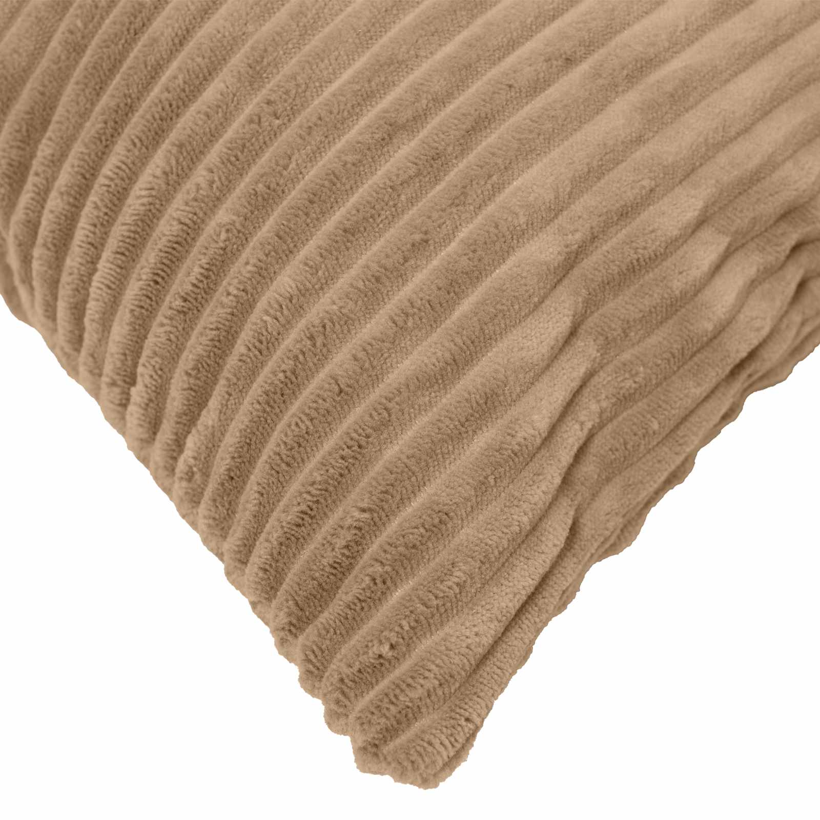 Κάλυμμα Μαξιλαριού 2 pcs HEERLEN Καφέ 70 x 70 cm κορντουρόι - Pakobazaar
