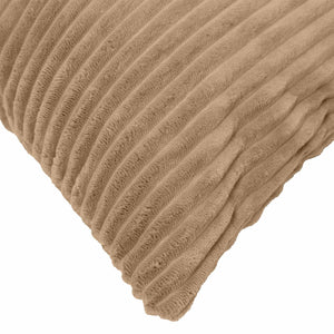Κάλυμμα Μαξιλαριού 2 pcs HEERLEN Καφέ 70 x 70 cm κορντουρόι - Pakobazaar