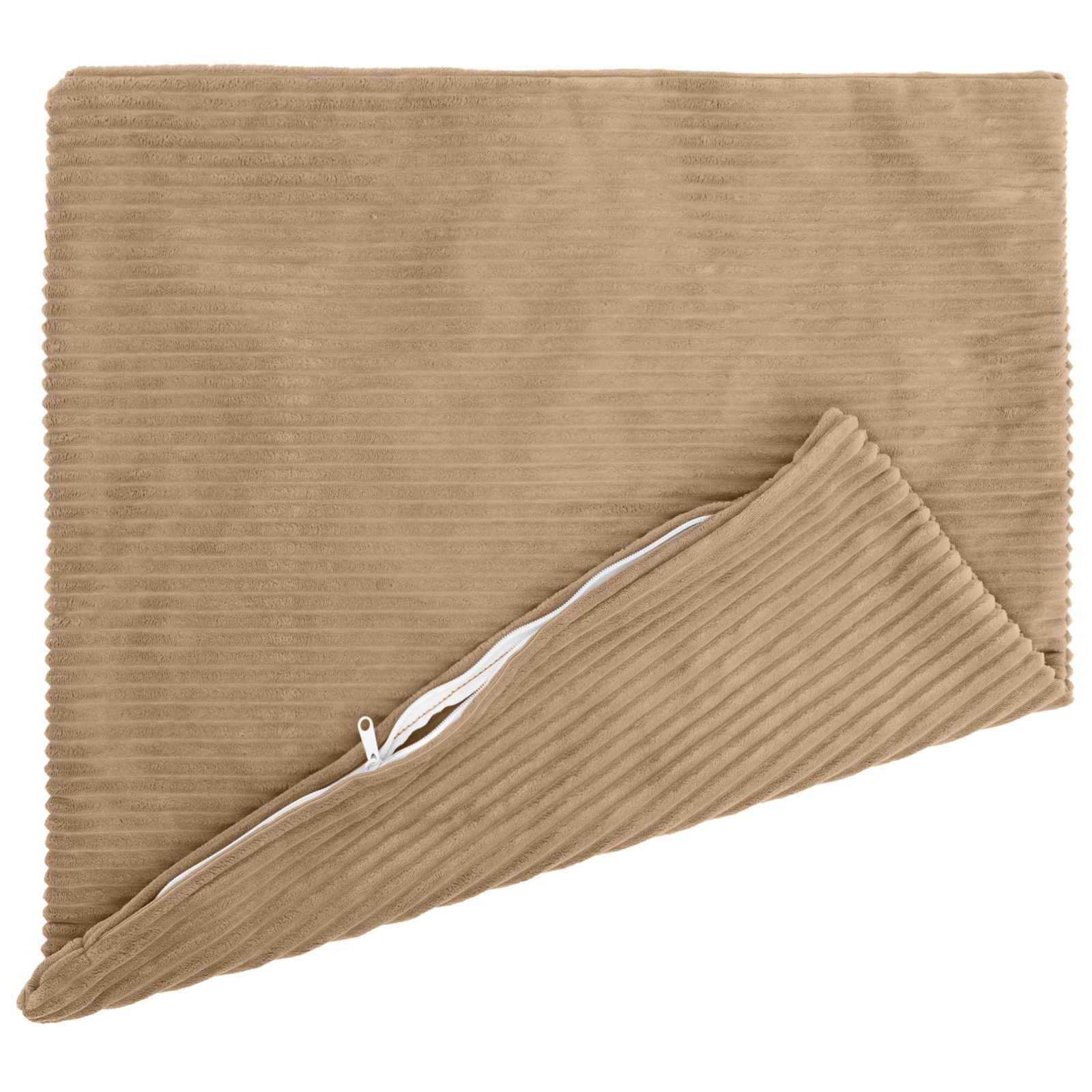 Κάλυμμα Μαξιλαριού 2 pcs HEERLEN Καφέ 70 x 70 cm κορντουρόι - Pakobazaar