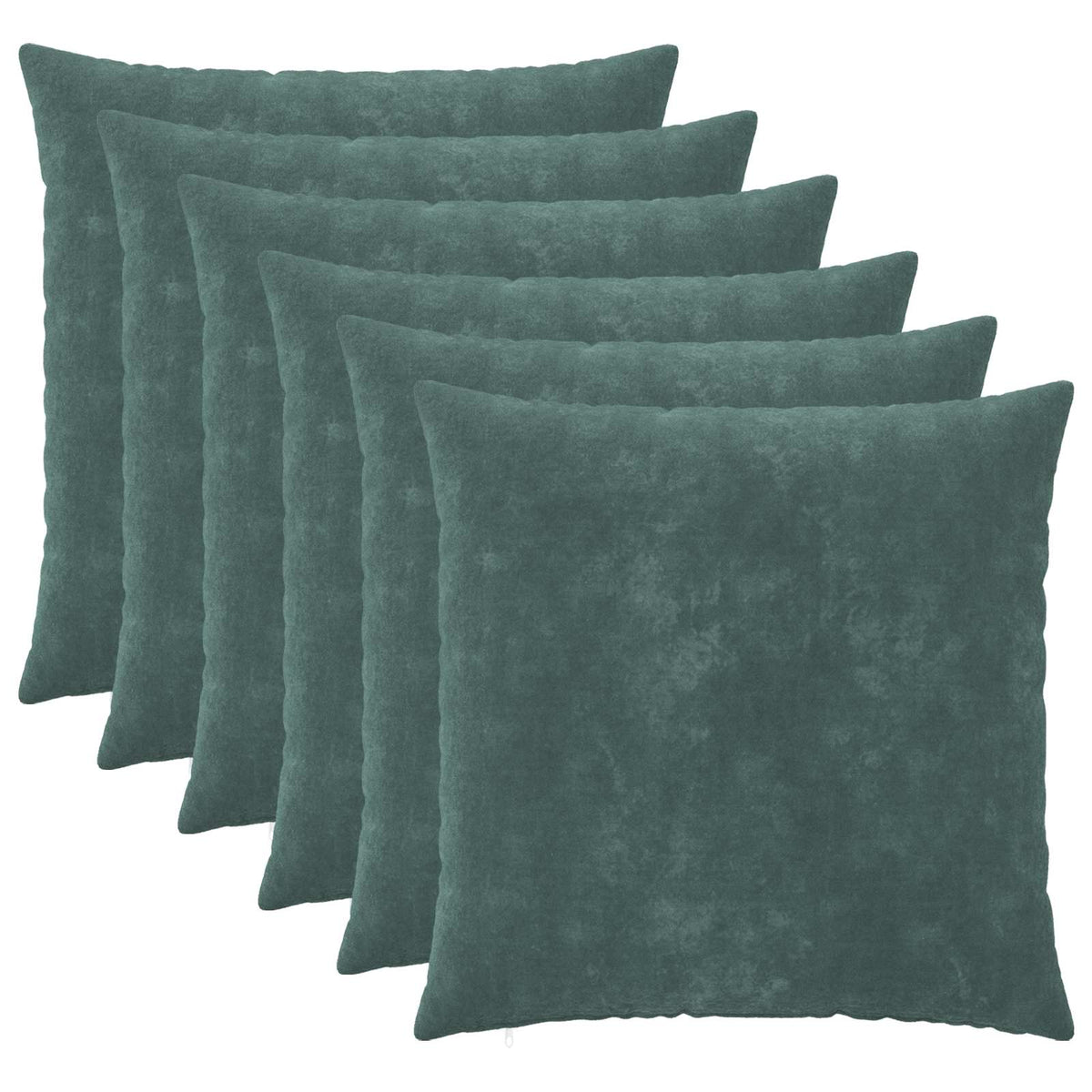 Κάλυμμα Μαξιλαριού 6 pcs HEERLEN Θαλασσί 70 x 70 cm