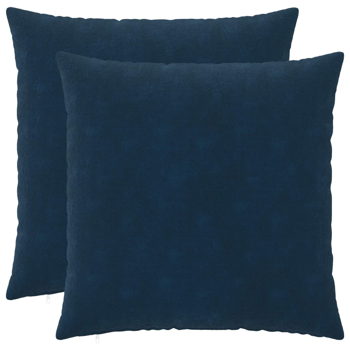 Κάλυμμα Μαξιλαριού 2 pcs HEERLEN Μπλε 70 x 70 cm Μικροΐνες φλις