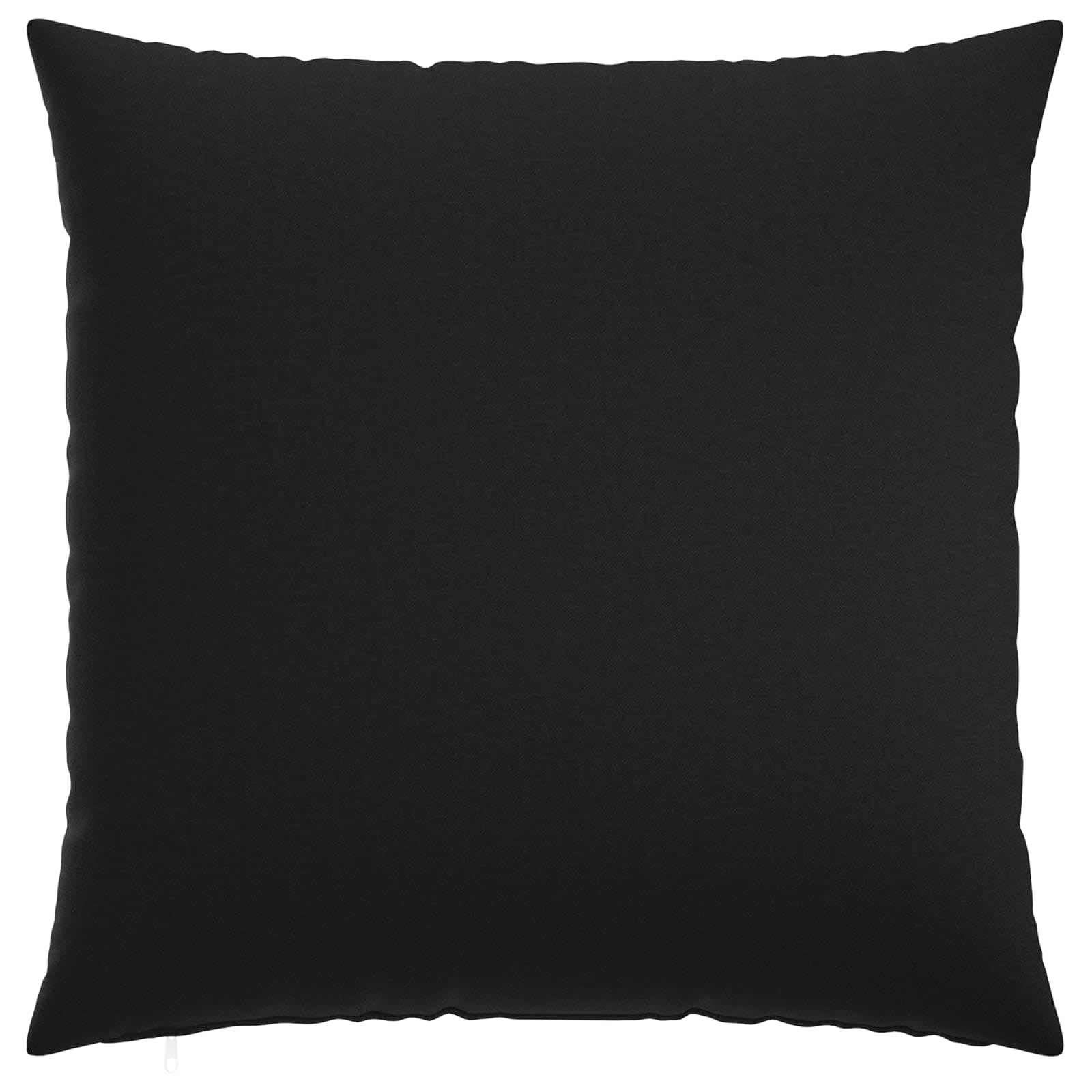 Κάλυμμα Μαξιλαριού 2 pcs HEERLEN Μαύρο 80 x 80 cm - Pakobazaar
