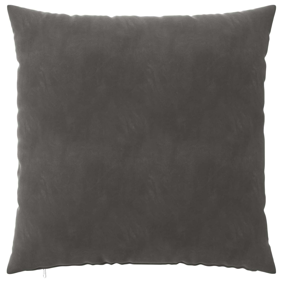 Κάλυμμα Μαξιλαριού 6 pcs HEERLEN Σκούρο Γκρι 80 x 80 cm Βελούδο
