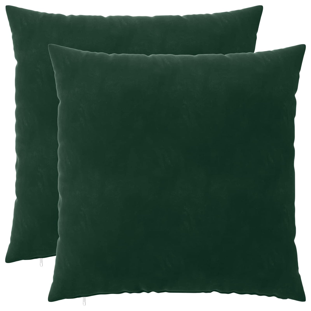 Κάλυμμα Μαξιλαριού 2 pcs HEERLEN Σκούρο Πράσινο 80 x 80 cm