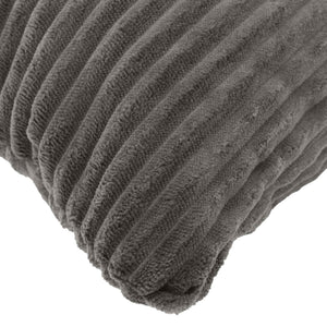 Κάλυμμα Μαξιλαριού 2 pcs HEERLEN Σκούρο Γκρι 80 x 80 cm - Pakobazaar