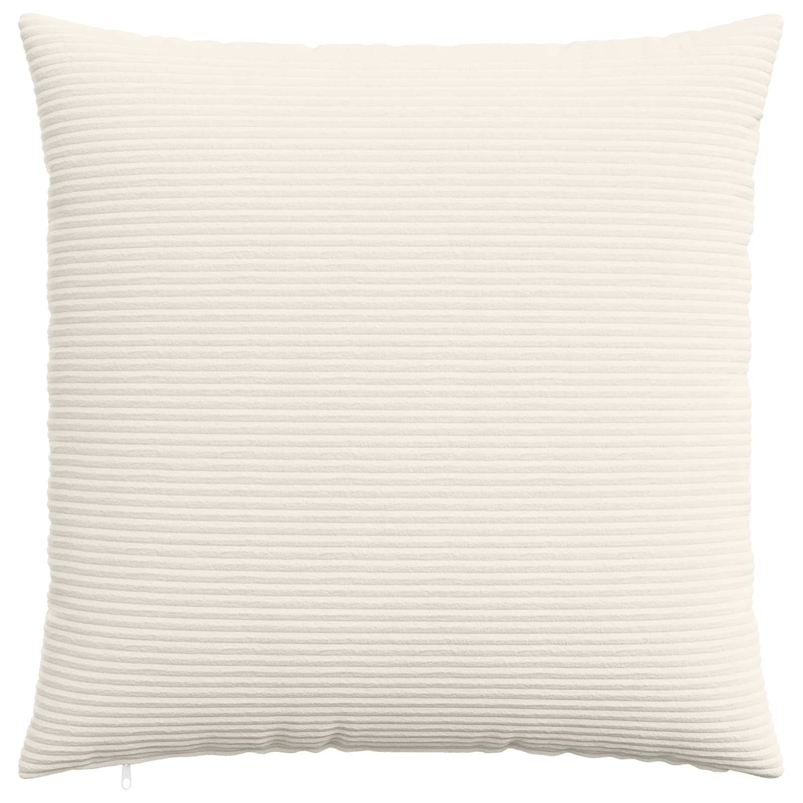 Κάλυμμα Μαξιλαριού 6 pcs HEERLEN Κρεμ 80 x 80 cm κορντουρόι - Pakobazaar