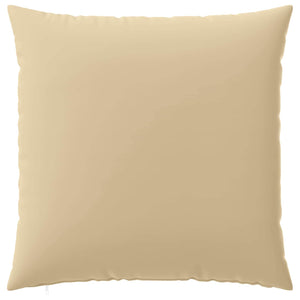 Κάλυμμα Μαξιλαριού 2 pcs HEERLEN Μπεζ 80 x 80 cm Πολυεστέρας