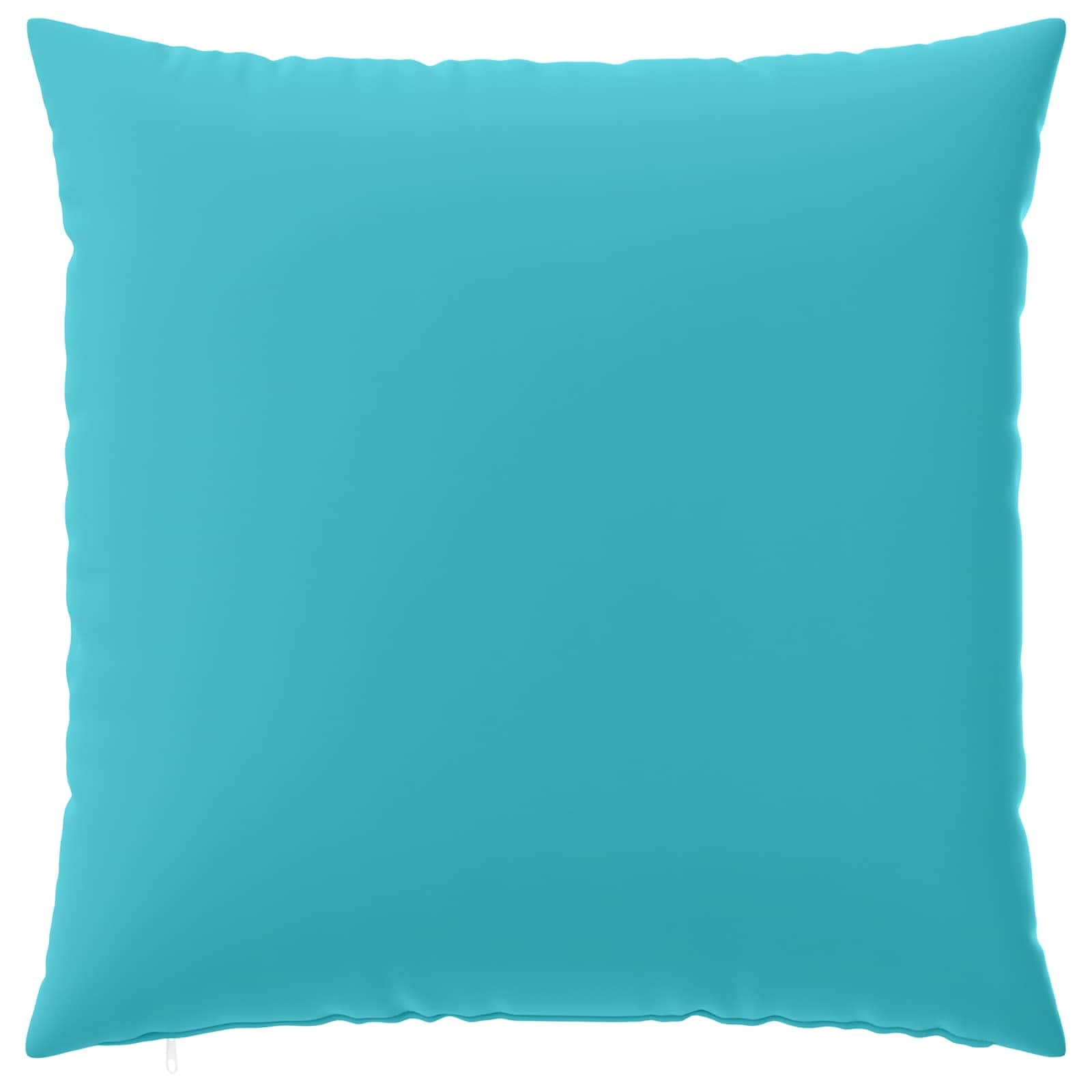 Κάλυμμα Μαξιλαριού 6 pcs HEERLEN Τιρκουάζ 80 x 80 cm - Pakobazaar
