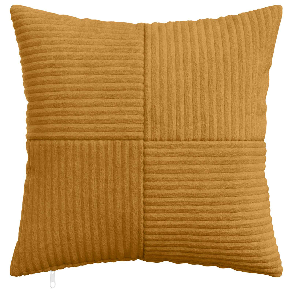 Κάλυμμα Μαξιλαριού 6 pcs ALMELO Κίτρινο 30 x 30 cm κορντουρόι