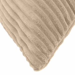 Κάλυμμα Μαξιλαριού 6 pcs ALMELO Taupe 40 x 40 cm κορντουρόι - Pakobazaar