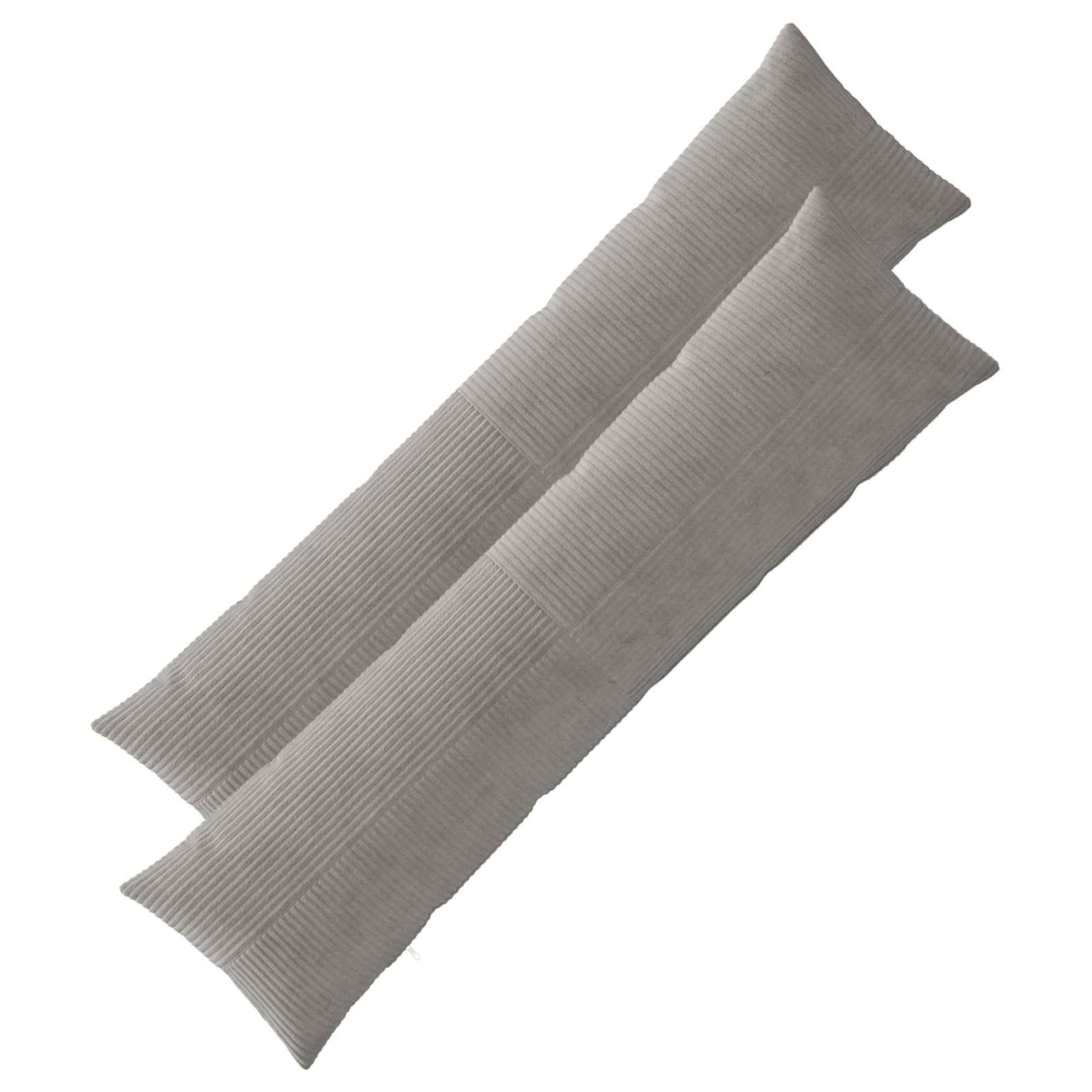 Κάλυμμα Μαξιλαριού 2 pcs ALMELO Ανοιχτό γκρι 40 x 145 εκ.