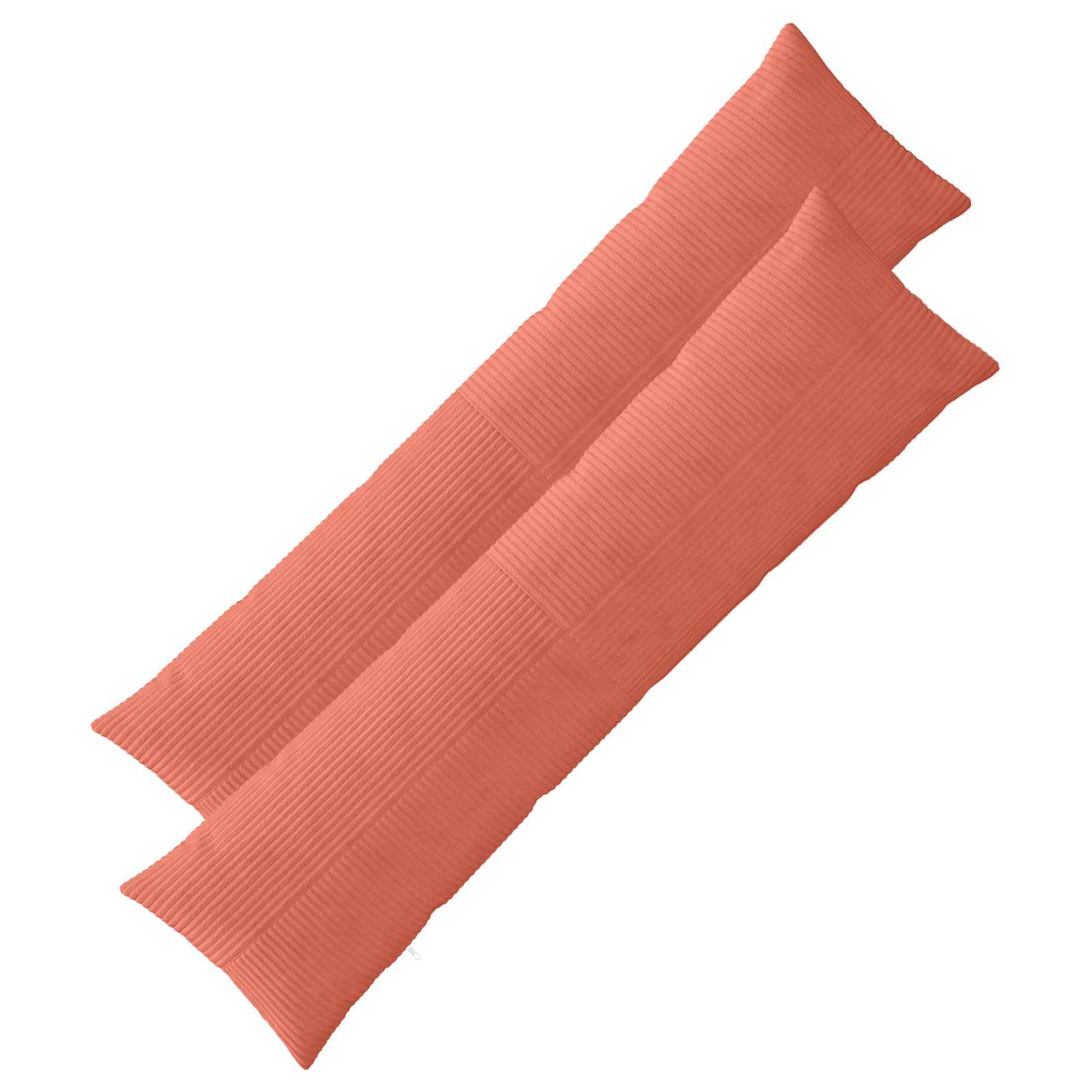 Κάλυμμα Μαξιλαριού 2 pcs ALMELO Κόκκινο Πορτοκαλί 40 x 145 εκ.