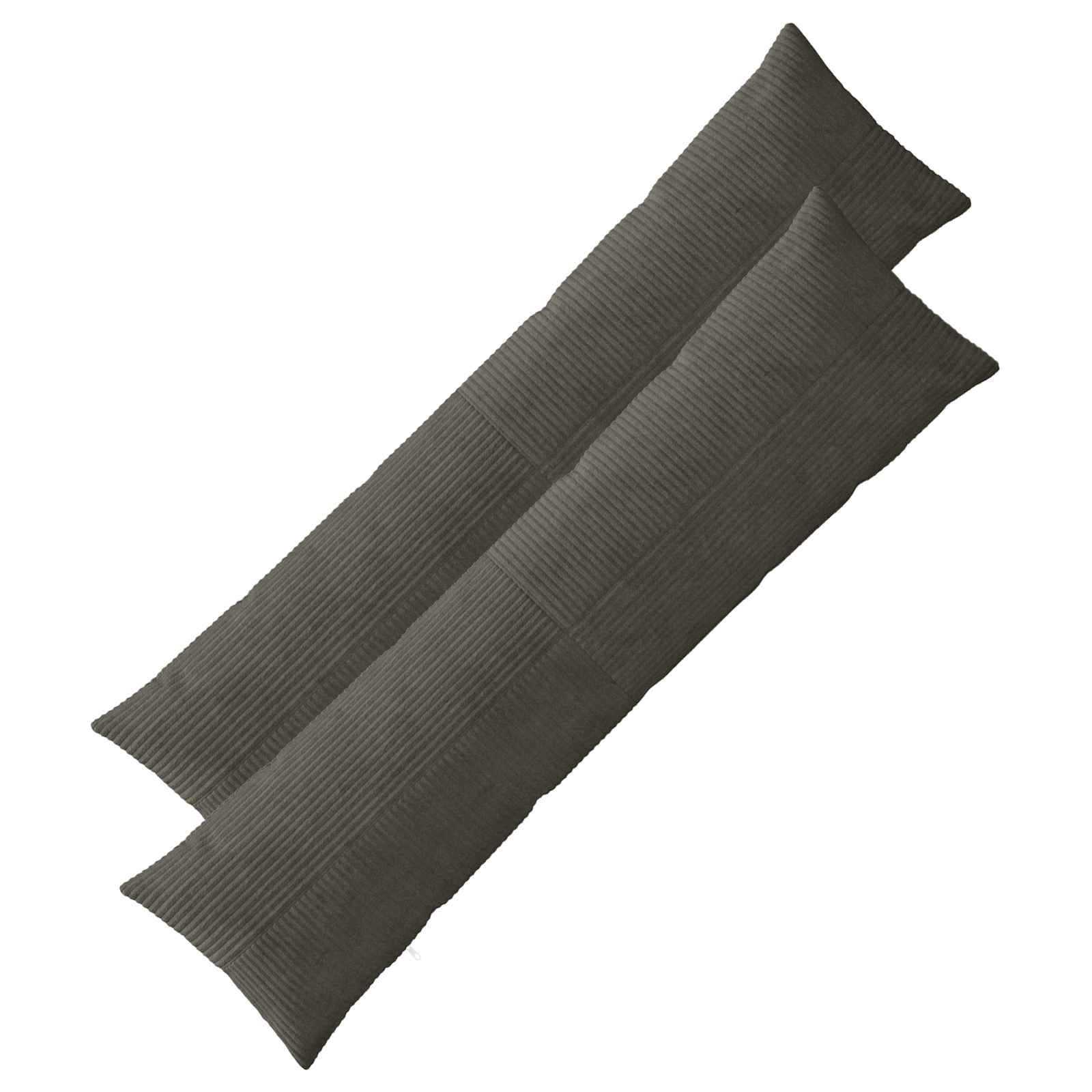 Κάλυμμα Μαξιλαριού 2 pcs ALMELO Ανθρακί 40 x 145 εκ. κορντουρόι