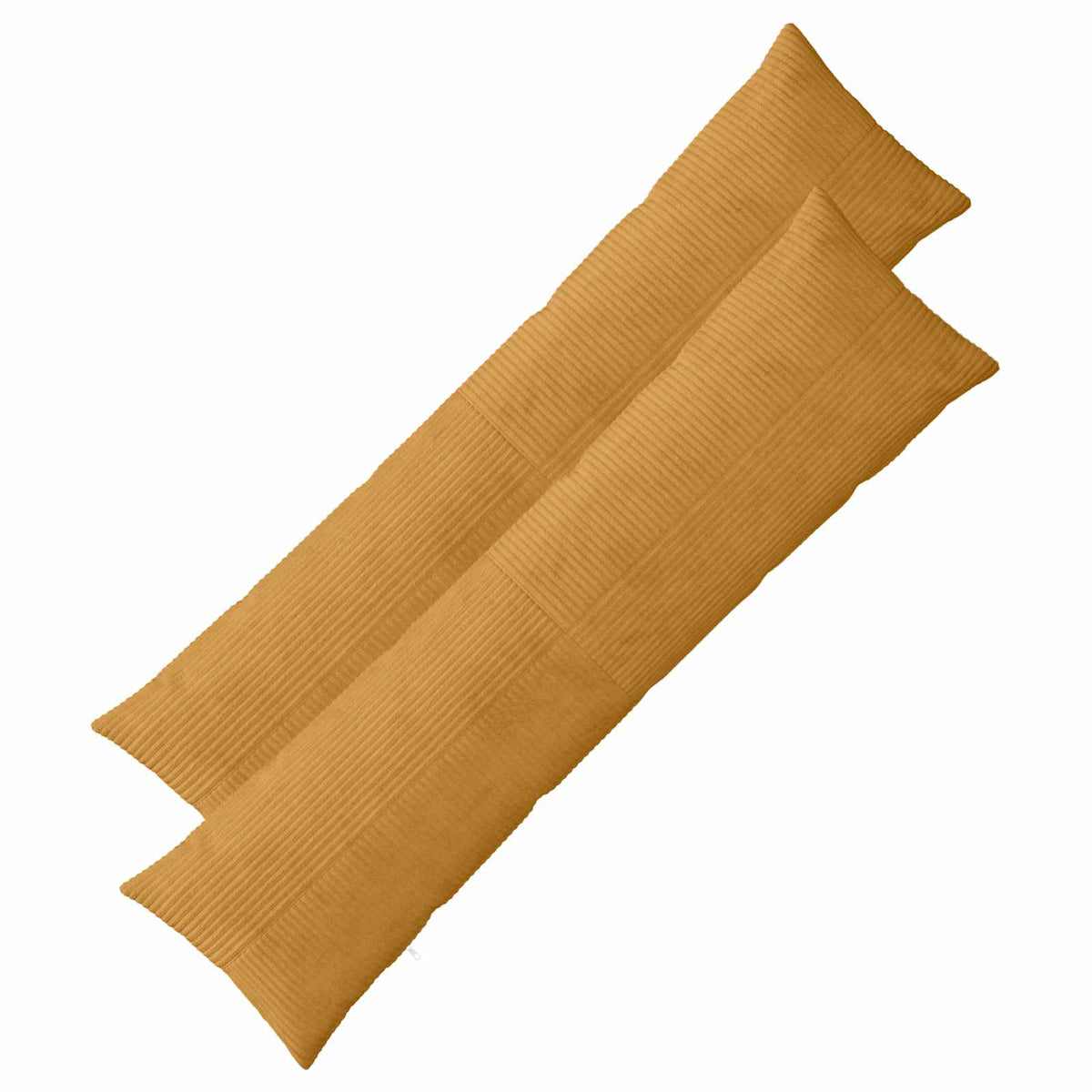 Κάλυμμα Μαξιλαριού 2 pcs ALMELO Κίτρινο 40 x 145 εκ. κορντουρόι - Pakobazaar