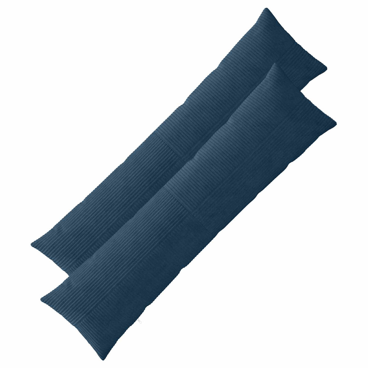Κάλυμμα Μαξιλαριού 2 pcs ALMELO Σκούρο μπλε 40 x 145 εκ. - Pakobazaar