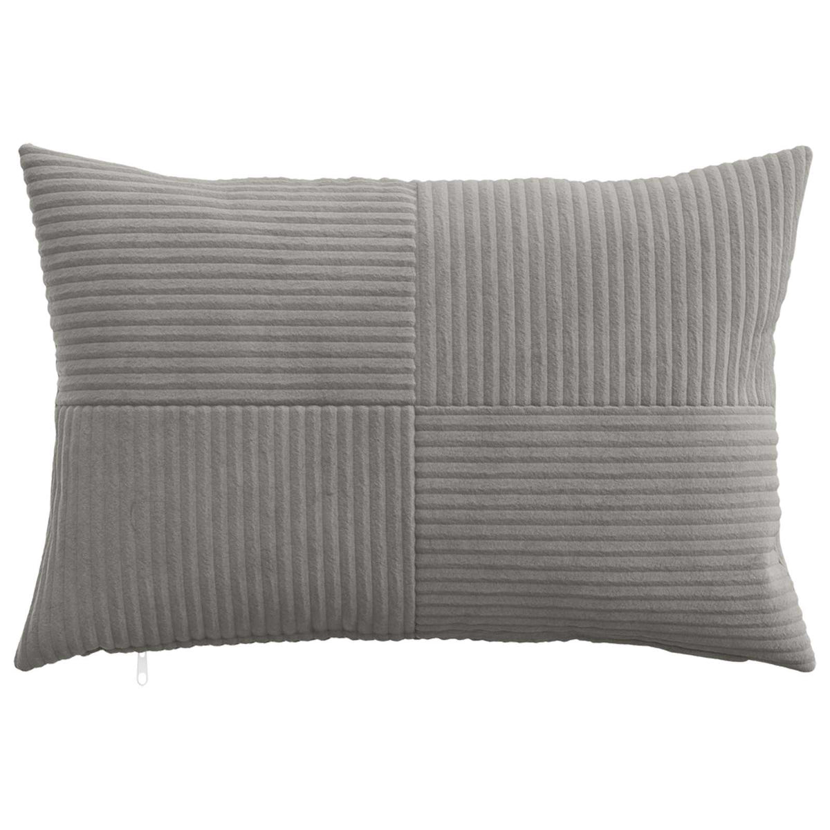 Κάλυμμα Μαξιλαριού 6 pcs ALMELO Ανοιχτό γκρι 40 x 60 cm
