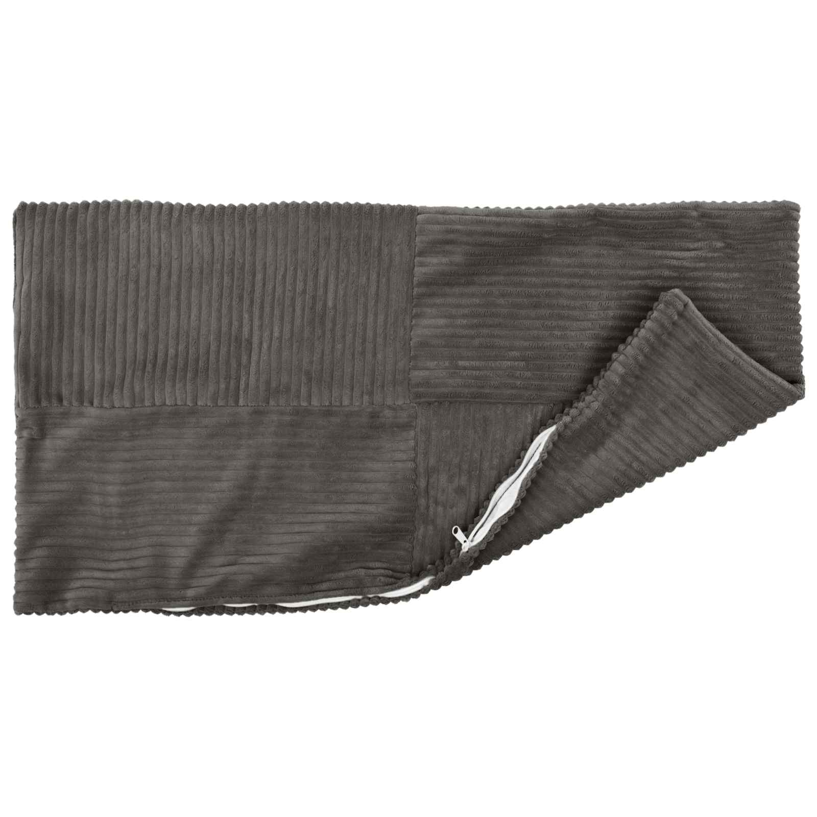 Κάλυμμα Μαξιλαριού 2 pcs ALMELO Σκούρο Γκρι 40 x 60 cm - Pakobazaar