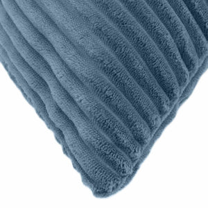 Κάλυμμα Μαξιλαριού 6 pcs ALMELO Μπλε 40 x 60 cm κορντουρόι - Pakobazaar