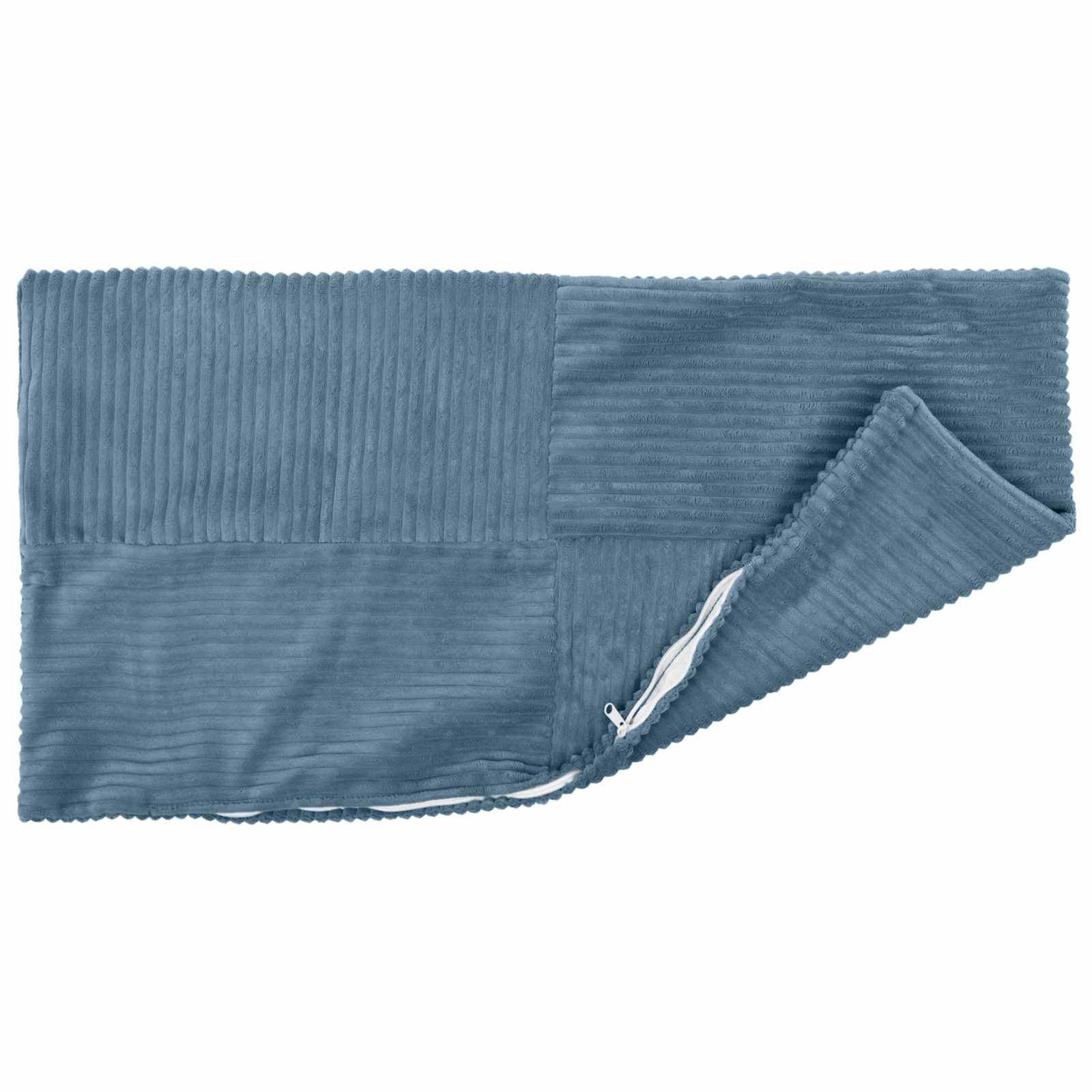 Κάλυμμα Μαξιλαριού 6 pcs ALMELO Μπλε 40 x 60 cm κορντουρόι - Pakobazaar