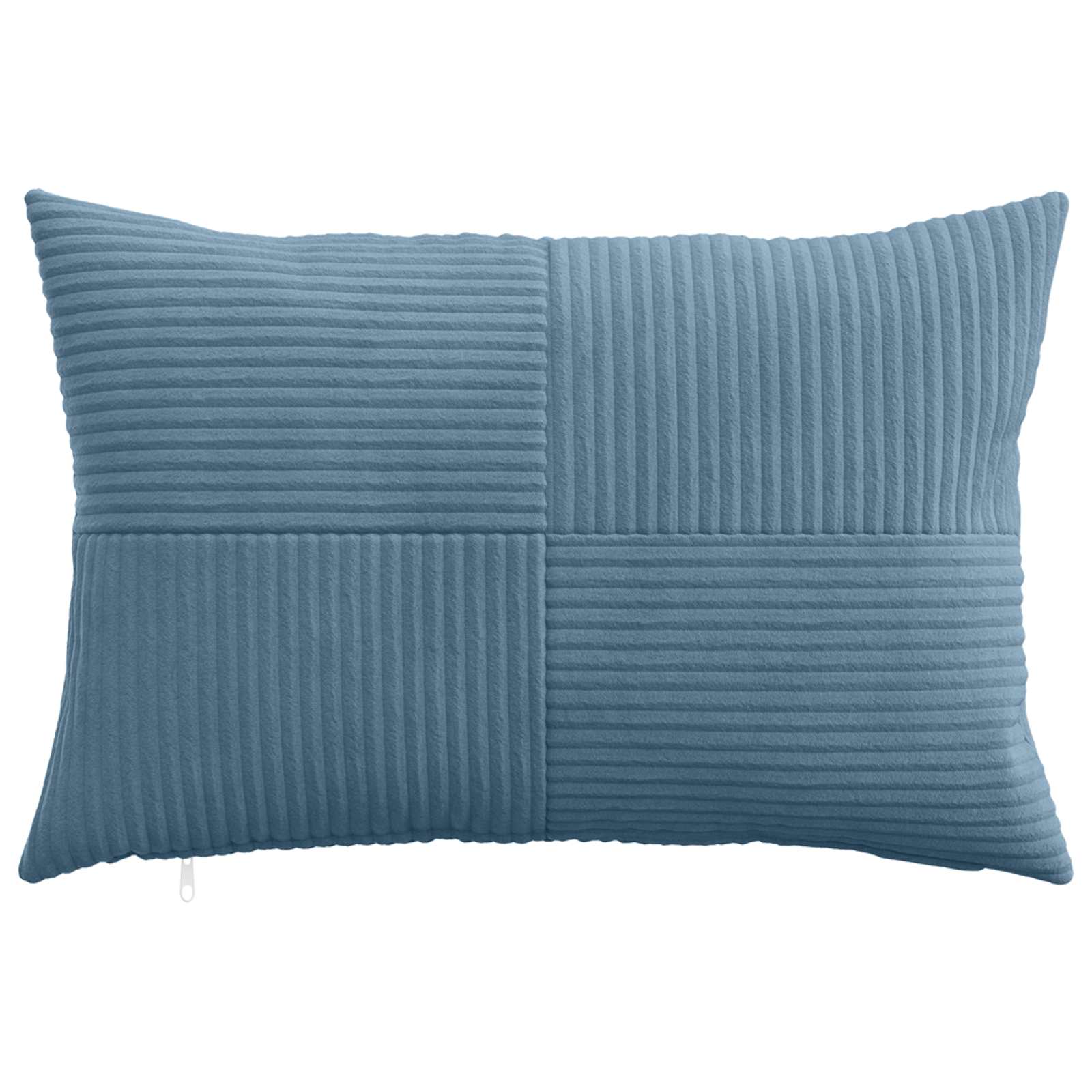 Κάλυμμα Μαξιλαριού 6 pcs ALMELO Μπλε 40 x 60 cm κορντουρόι - Pakobazaar