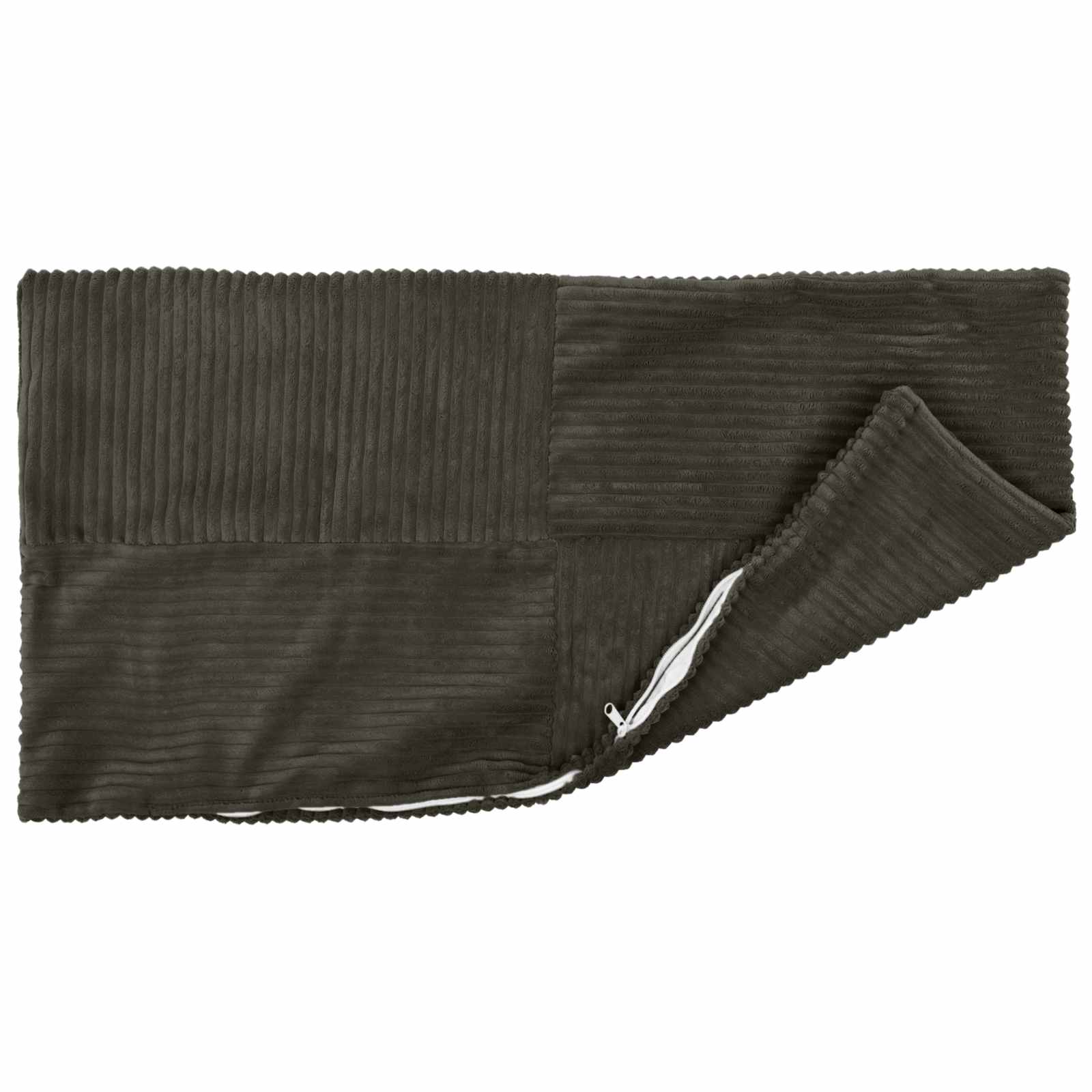 Κάλυμμα Μαξιλαριού 6 pcs ALMELO Ανθρακί 40 x 60 cm κορντουρόι - Pakobazaar