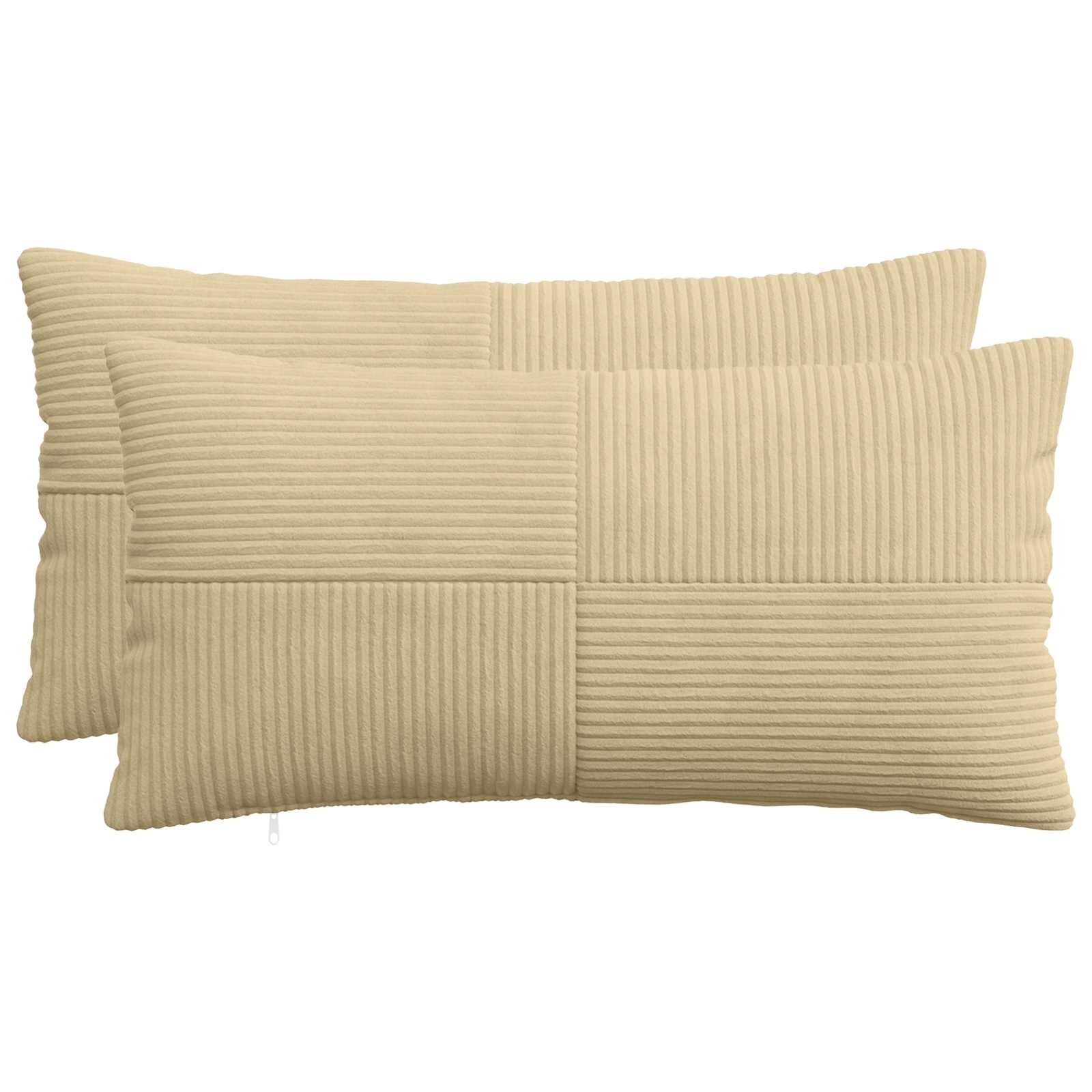 Κάλυμμα Μαξιλαριού 2 pcs ALMELO Γκρι Πράσινο 40 x 70 cm