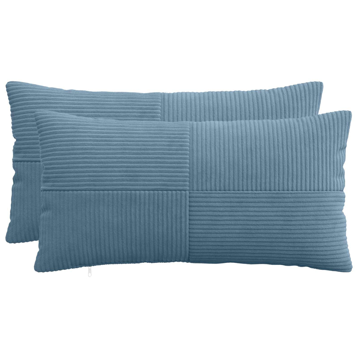 Κάλυμμα Μαξιλαριού 2 pcs ALMELO Μπλε 40 x 70 cm κορντουρόι