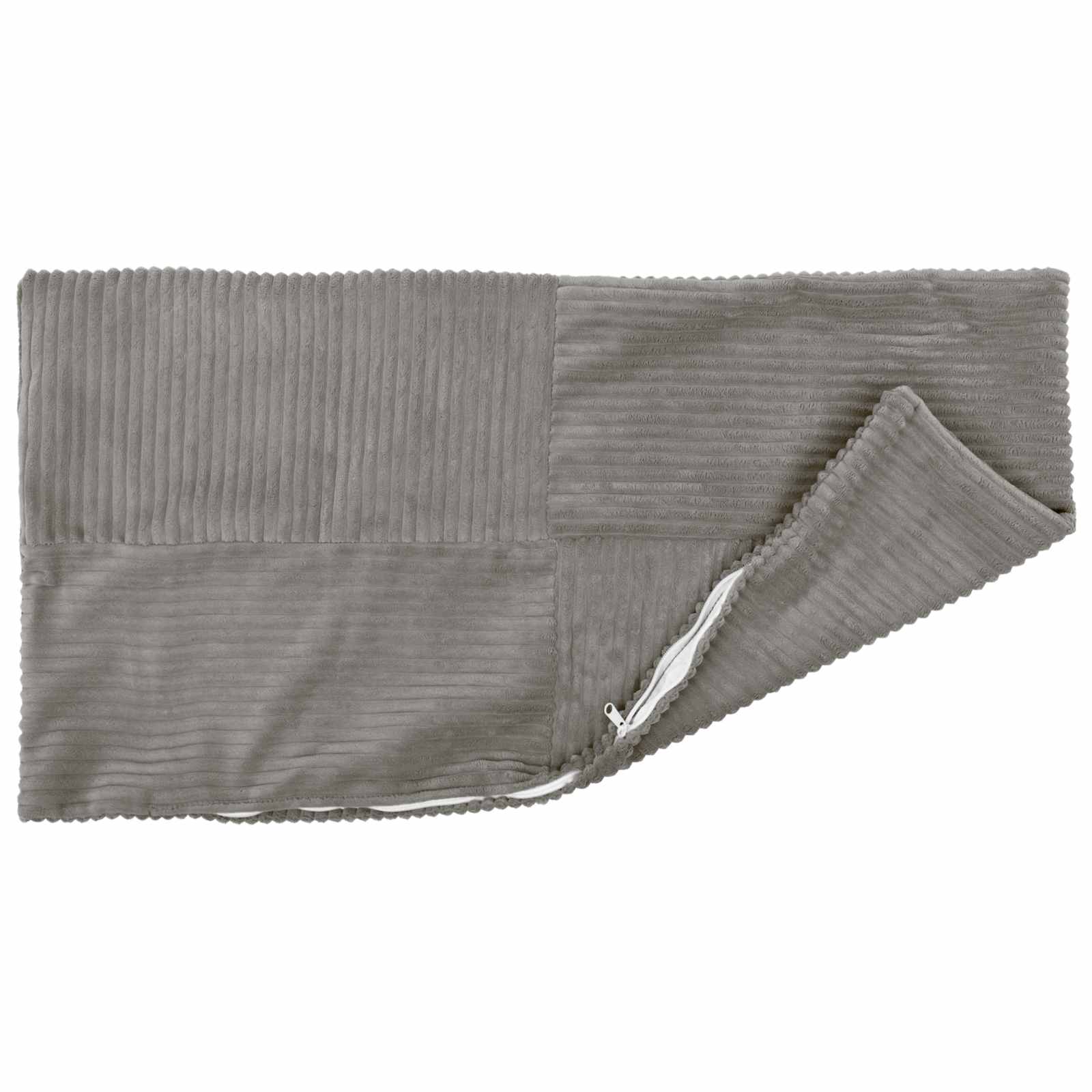 Κάλυμμα Μαξιλαριού 6 pcs ALMELO Ανοιχτό γκρι 40 x 80 cm - Pakobazaar