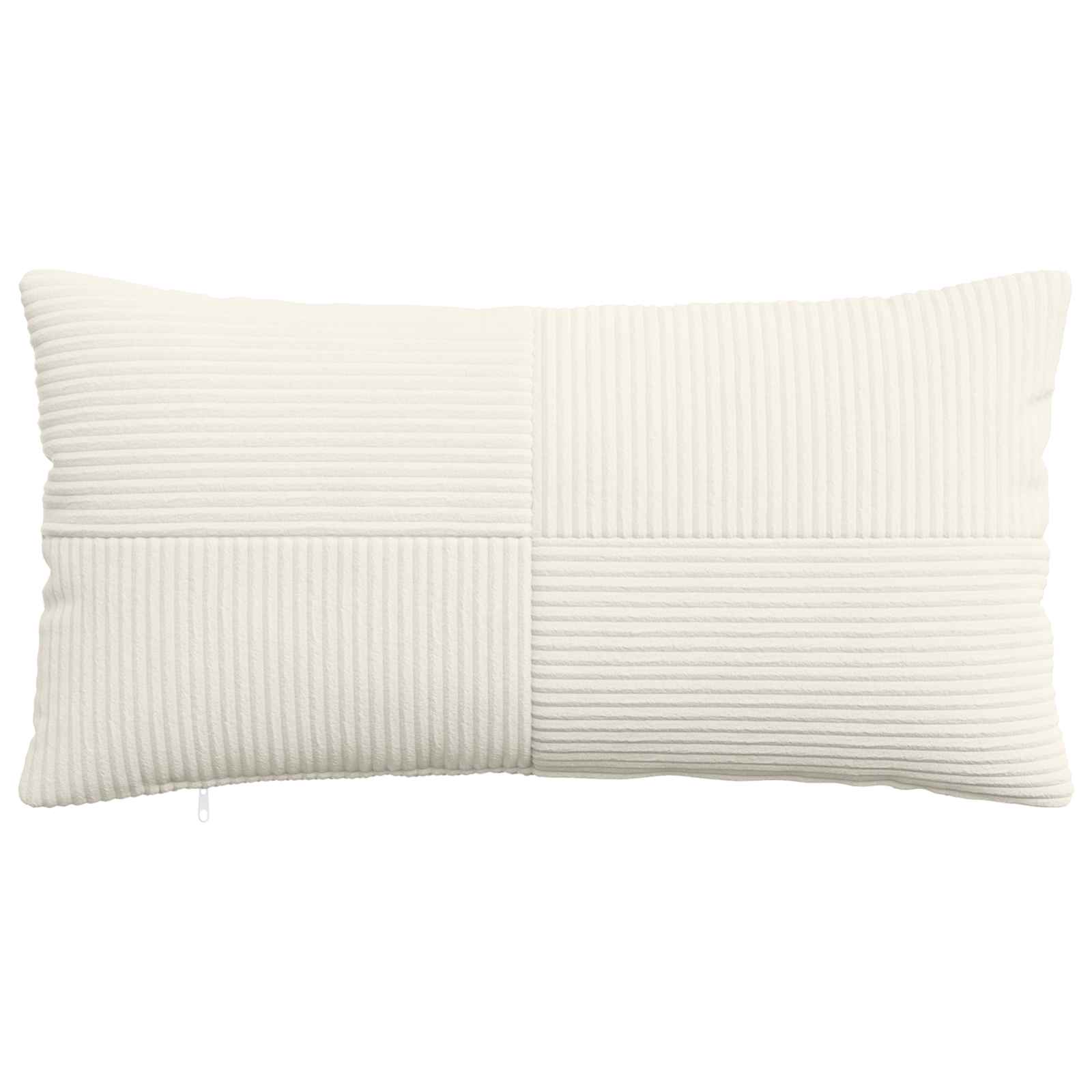 Κάλυμμα Μαξιλαριού 6 pcs ALMELO Κρεμ 40 x 80 cm κορντουρόι