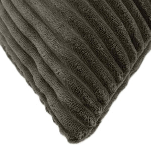 Κάλυμμα Μαξιλαριού 2 pcs ALMELO Ανθρακί 40 x 80 cm κορντουρόι - Pakobazaar