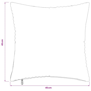 Κάλυμμα Μαξιλαριού 6 pcs ALMELO Ανοιχτό γκρι 45 x 45 cm