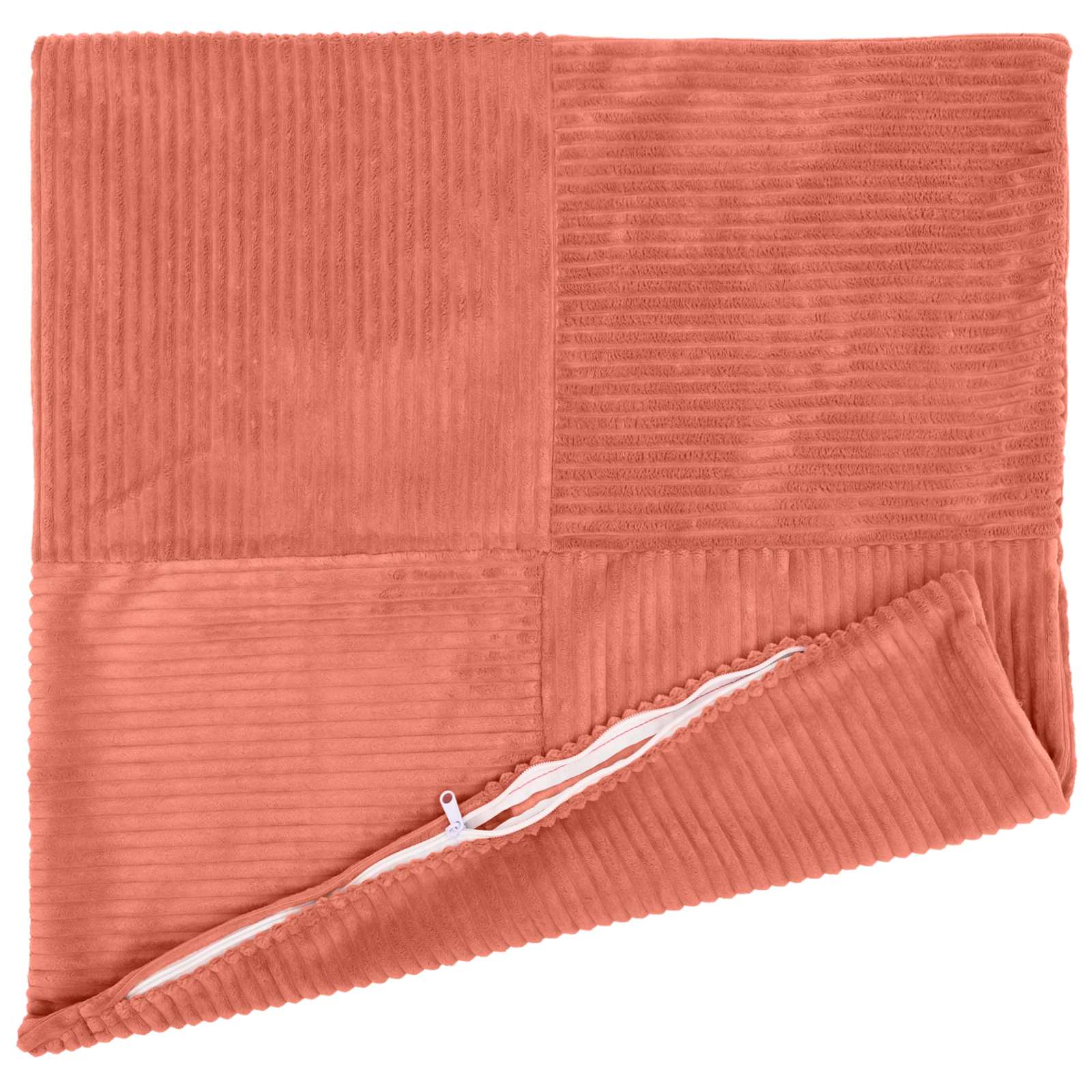 Κάλυμμα Μαξιλαριού 12 pcs ALMELO Κόκκινο Πορτοκαλί 45 x 45 cm - Pakobazaar