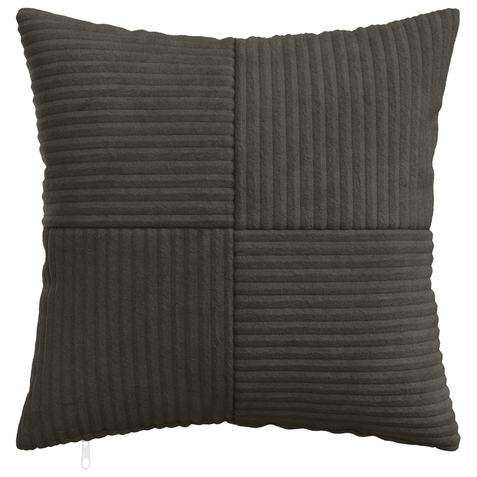 Κάλυμμα Μαξιλαριού 6 pcs ALMELO Ανθρακί 45 x 45 cm κορντουρόι - Pakobazaar