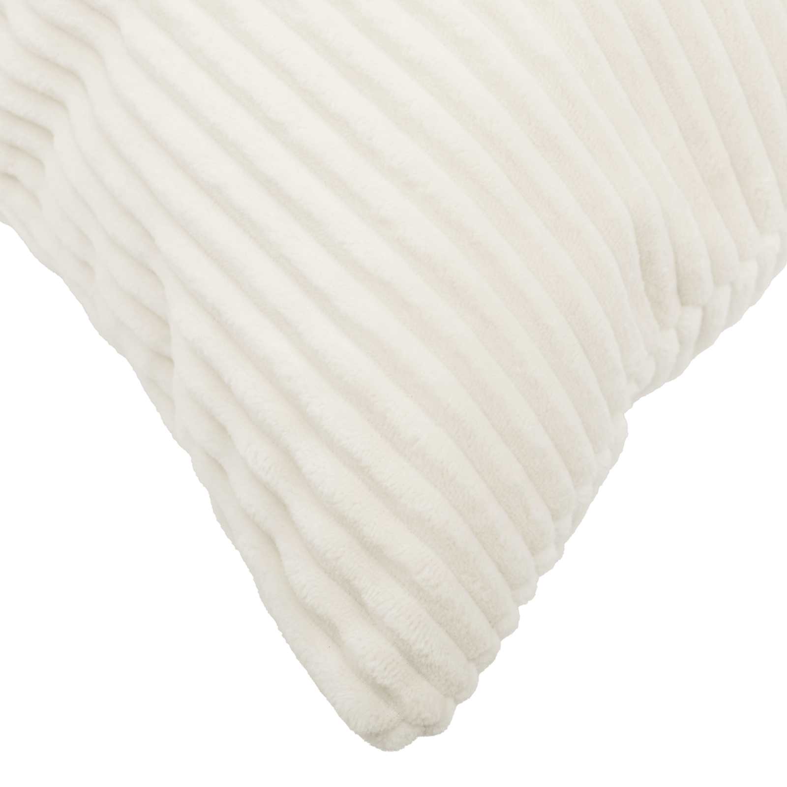 Κάλυμμα Μαξιλαριού 2 pcs ALMELO Κρεμ 50 x 50 cm κορντουρόι