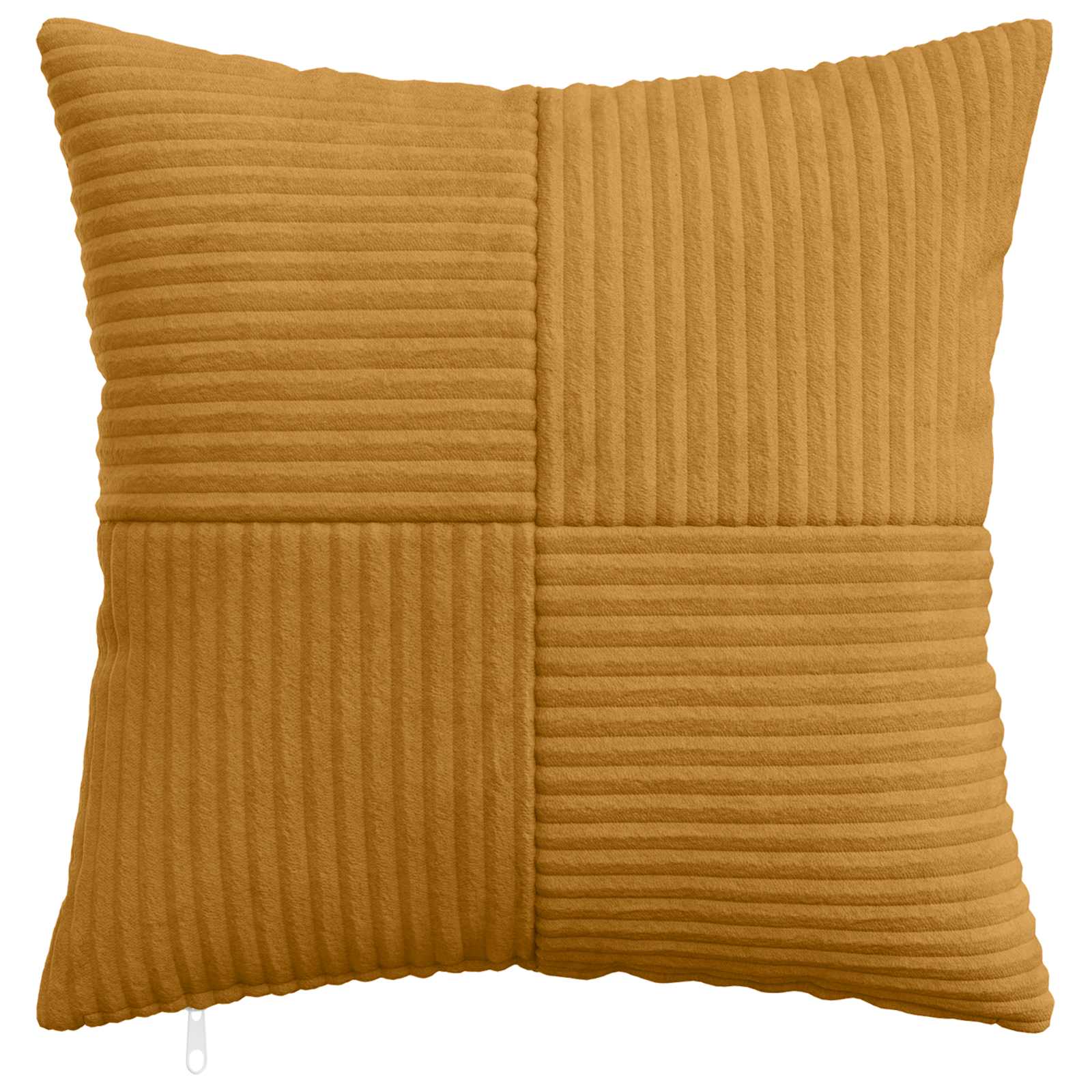 Κάλυμμα Μαξιλαριού 6 pcs ALMELO Κίτρινο 50 x 50 cm κορντουρόι
