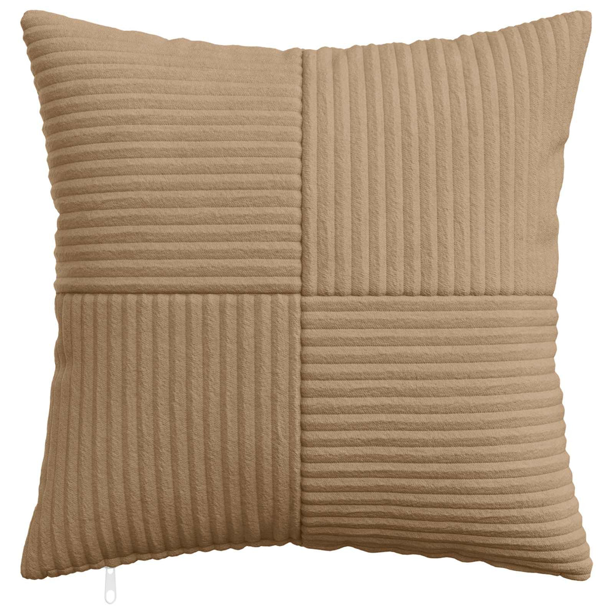 Κάλυμμα Μαξιλαριού 2 pcs ALMELO Καφέ 50 x 50 cm κορντουρόι
