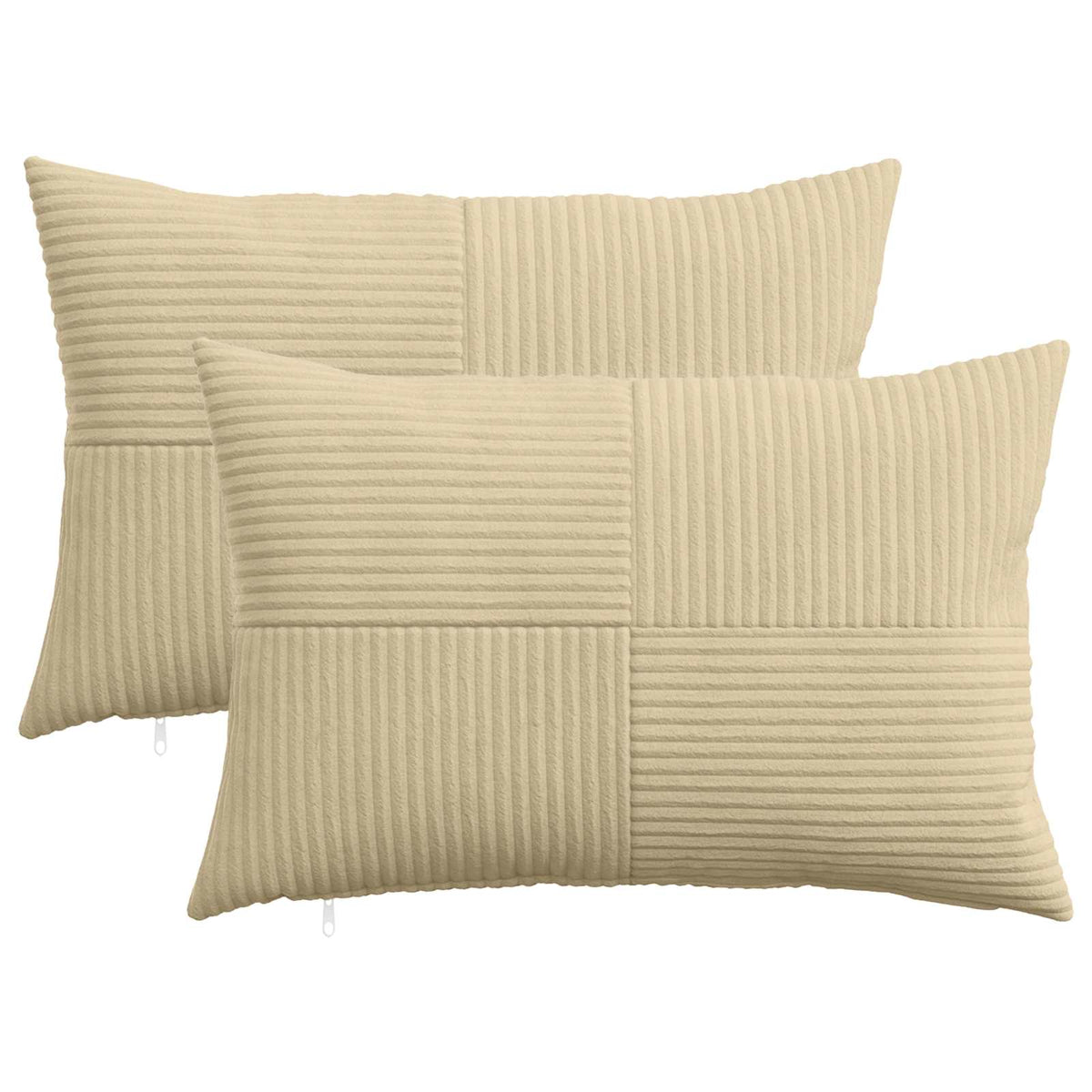 Κάλυμμα Μαξιλαριού 2 pcs ALMELO Γκρι Πράσινο 50 x 70 cm