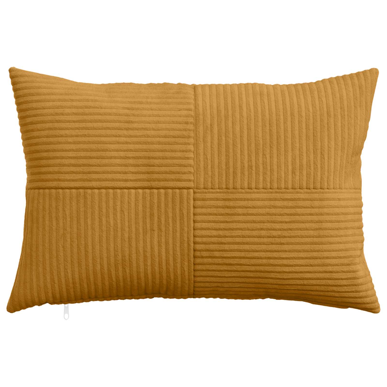 Κάλυμμα Μαξιλαριού 2 pcs ALMELO Κίτρινο 50 x 70 cm κορντουρόι - Pakobazaar