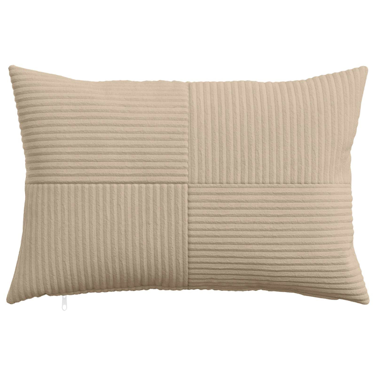 Κάλυμμα Μαξιλαριού 2 pcs ALMELO Taupe 50 x 80 cm κορντουρόι